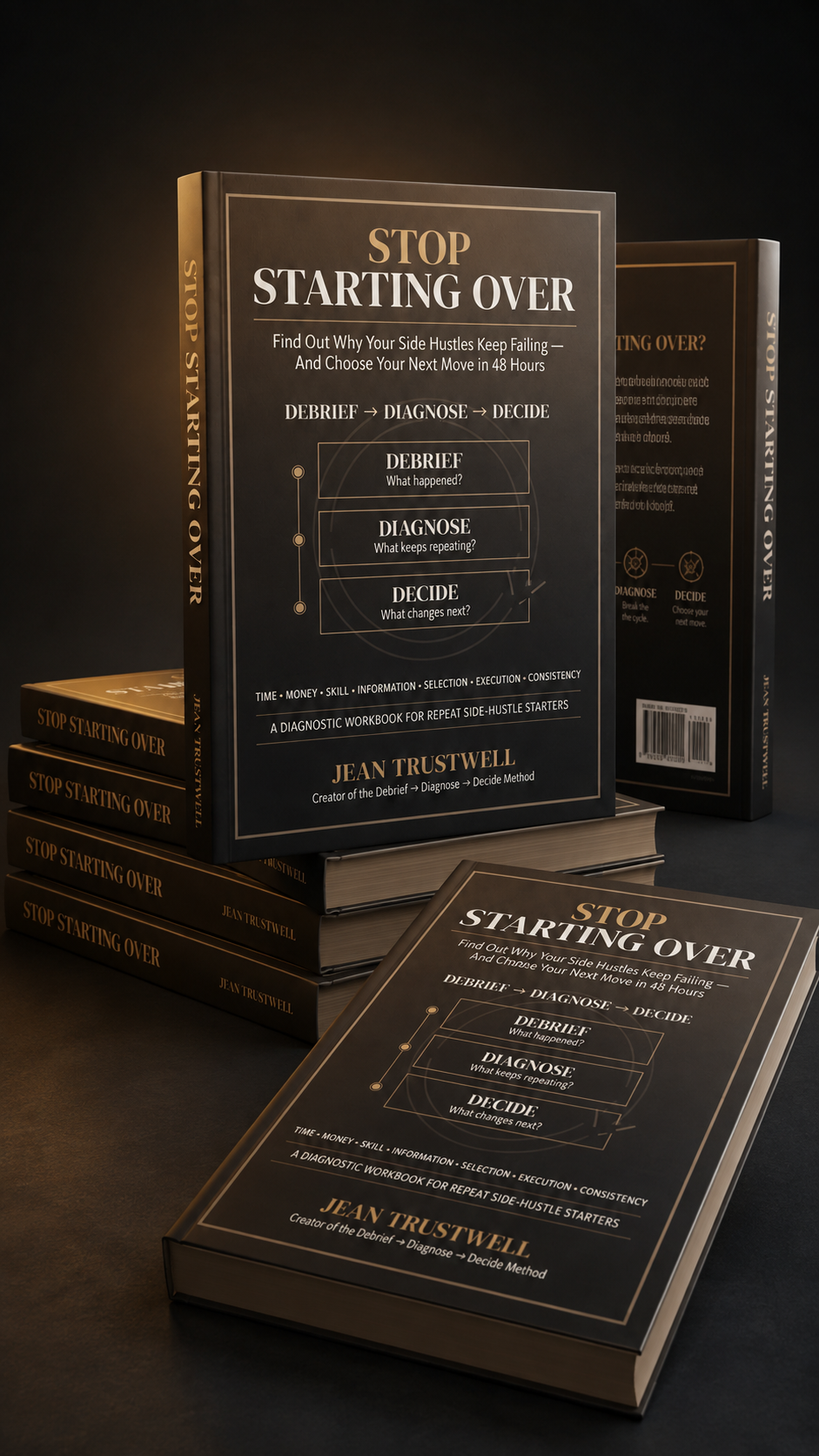 STOP STARTING OVER complete four-workbook product bundle by Jean Trustwell