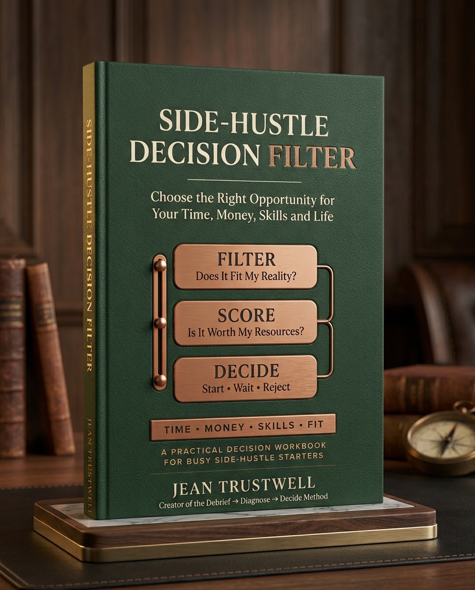 Side-Hustle Decision Filter product mockup